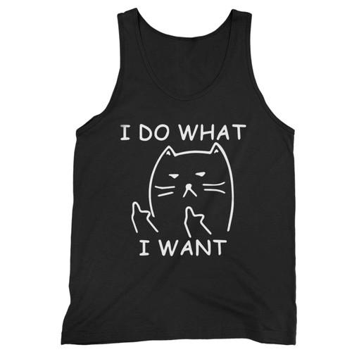 I Do What I Want With My Cat Vintage Tank Top