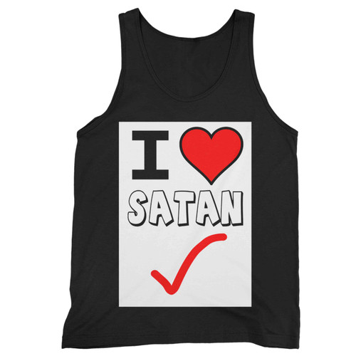 I Heart Satan (2) Tank Top