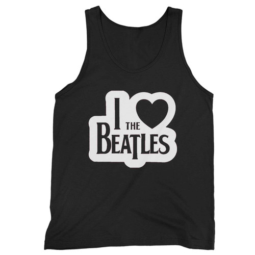 I Love The Beatles Beatles Gifts Rock And Roll Tank Top