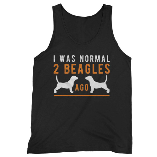 I Was Normal 2 Beagle Ago Tank Top