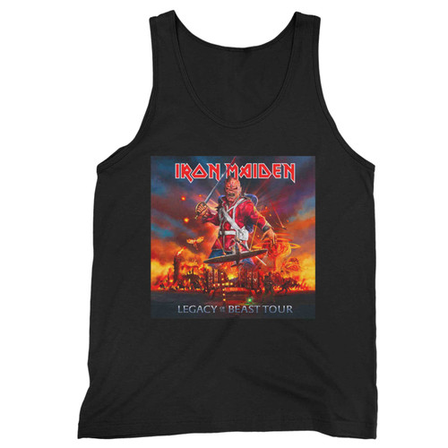 Iron Maiden Tour Legacy Of The Beast To Tour Tank Top