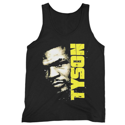 Iron Mike Tyson Boxing Legend Yellow Tank Top
