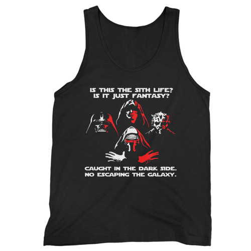 Is This The Sith Life Funny Star Wars Darth Vader Tank Top