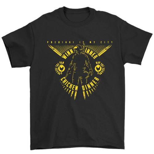 Pubg Winner Winner Chicken Dinner Pan Man's T-Shirt Tee