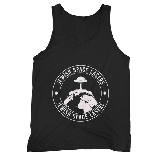 Jewish Space Lasers Parody Funny Ufo Humor Tank Top
