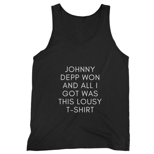 Johnny Depp Won And All I Got Was This Lousy Tank Top