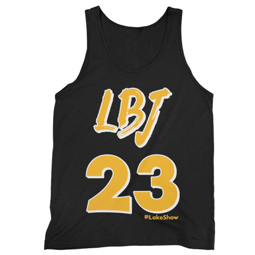 Lbj 23 Lebron James Los Angeles Lakers Lakeshow Tank Top