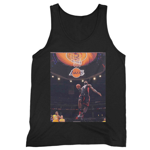 Lebron James Dunk On The Lakers Tank Top