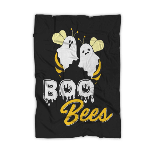 Boo Bees Funny Halloween Blanket