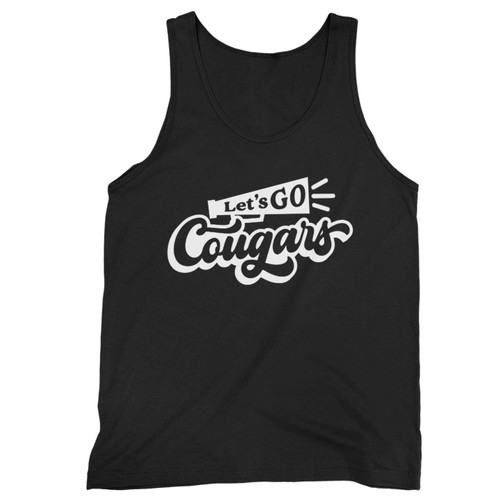 Lets Go Cougars Tank Top