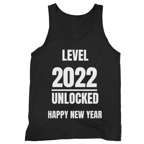 Level 2022 Unlocked Happy New Year Tank Top