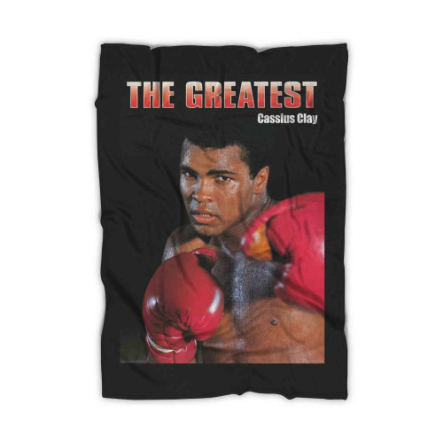 Cassius Clay The Greatest Muhammad Ali Blanket