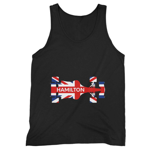 Lewis Hamilton Car Flag Tank Top
