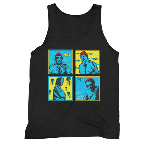 Life Aquatic T Shirt Steve Zissou Bill Murray Tank Top