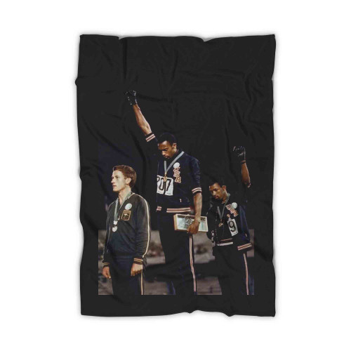 Olympics Black Power Salute Blanket