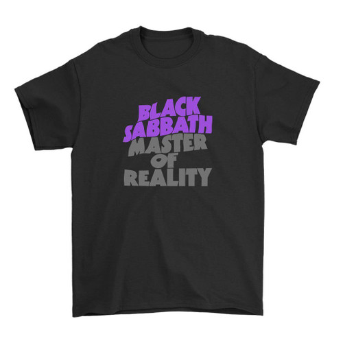 Black Sabbath Master Of Relity Man's T-Shirt Tee