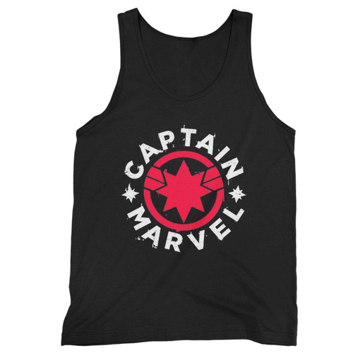 Marvel Avengers Captain Marvel Logo Tank Top