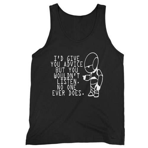 Marvin Advice The Hitchhikers Guide To The Galaxy Tank Top