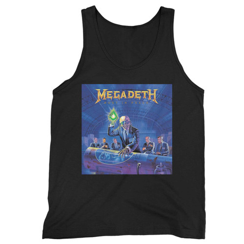 Megadeth Rust In Peace Black Tank Top