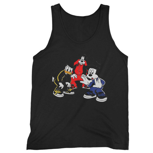 Mickey Mouse Donald Ducks Goofy Tank Top