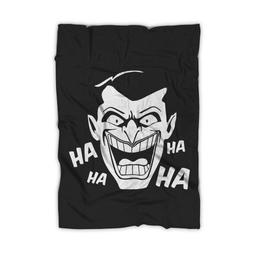 Joker Face The Animated Series Blanket