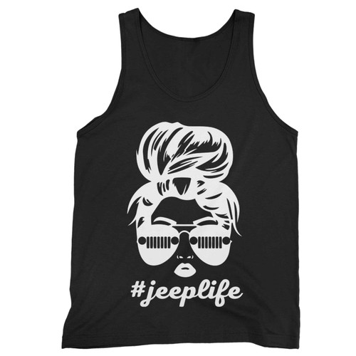 Mom Life Jeep Life Funny Mom Life Leopard Tank Top