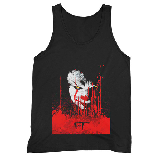 Movie Pennywise Stephen King Hot New Horror 2017 Tank Top