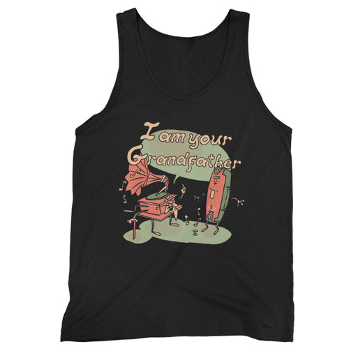 Music I Am Your Grandfather Dj Stream Vinyl Tank Top Music I Am Your Grandfather Dj Stream Vinyl Tank Top