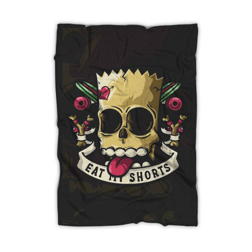 Eat My Shorts Blanket