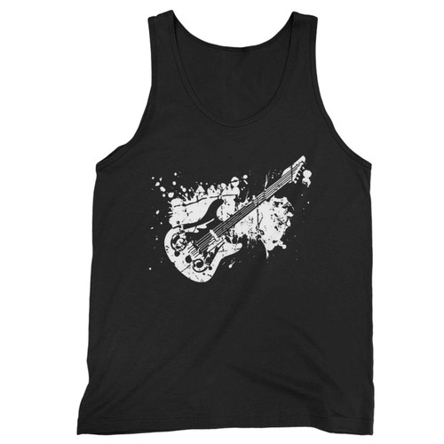 New Electric Guitar Splash Tank Top New Electric Guitar Splash Tank Top
