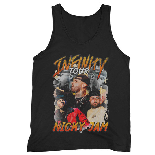 Nicky Jam Infinity Tour Vintage Raptee Tank Top