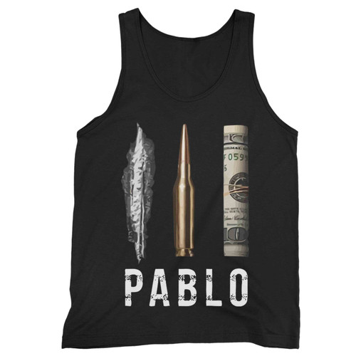 Pablo Escobar Dollar Cocaine Bullet Tank Top