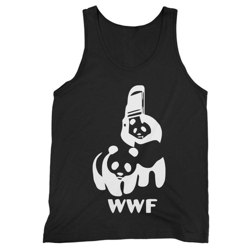 Panda Wrestling Wwf Tank Top