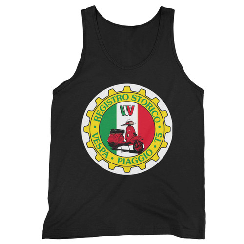 Piaggio Scooter Vespa T5 Motorcycle Tank Top