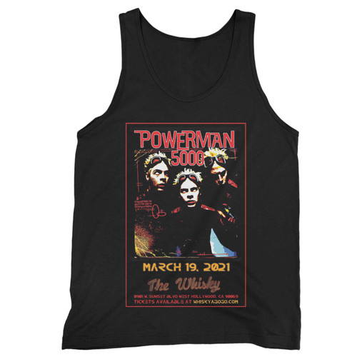 Powerman 5000 Tour Dates 2021 Tank Top
