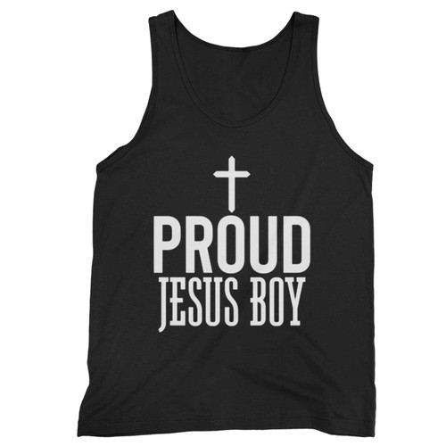 Proud Jesus Boy Christian Boys And Christian Tank Top