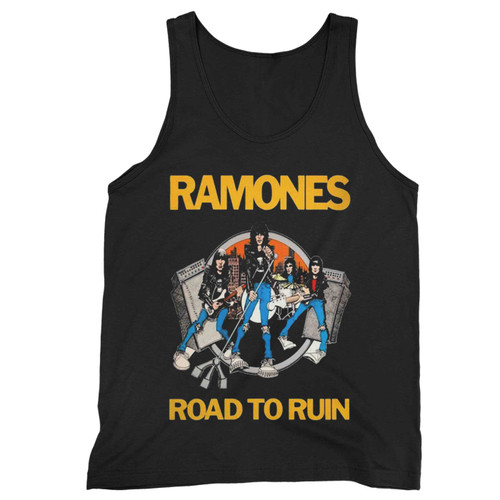 Ramones Road To Ruin Vintage Tank Top