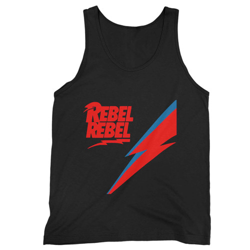 Rebel Rebel Bowie Fan Art Tank Top