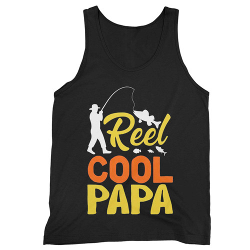 Reel Cool Papa Fishing Vintage Tank Top