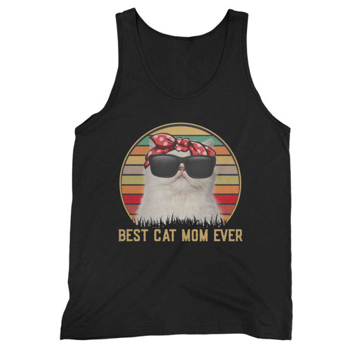 Siberian Cat Best Cat Mom Ever Vintage Best Mom Mother'S Day Tank Top