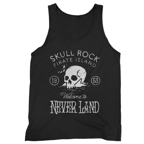Skull Rock Pirate Island Never Land Tank Top