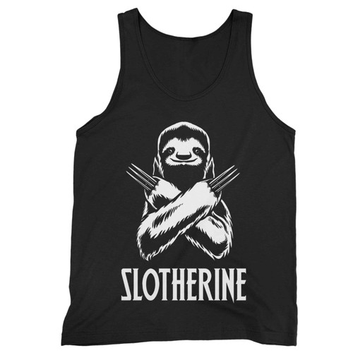 Sloth Lover Slotherine Parody Superhero Movie Tank Top