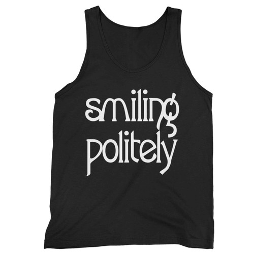 Smiling Politely Tank Top