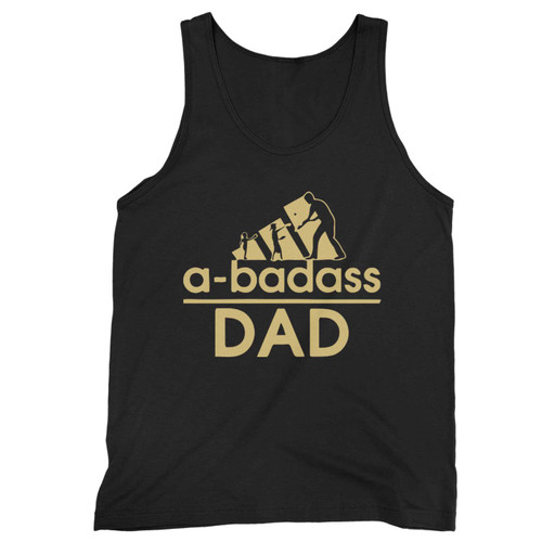 Softball Dad Abadass Dad Tank Top