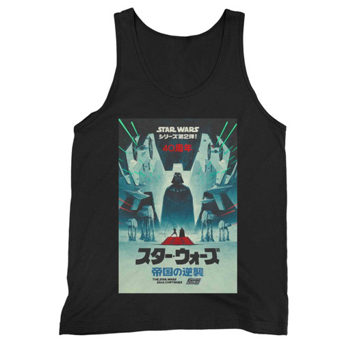 Star Wars The Empire Strikes Back 40Th Anniversary Kanji Tank Top