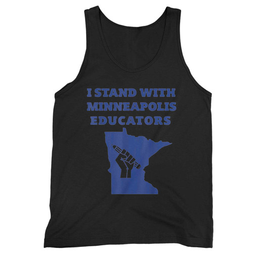 Teacher Walkout I Support Minneapolis Educators 2022 Tank Top