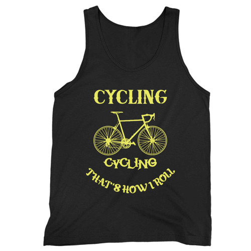Thats How I Roll Cycling Race Bike New York Cycle 14 Graphic  Tank Top