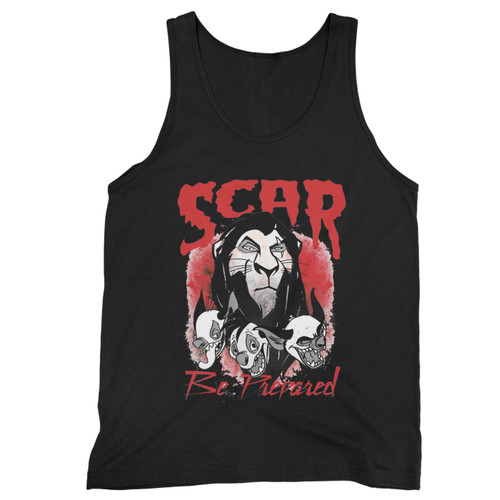 The Lion King Scar Be Prepared Tank Top
