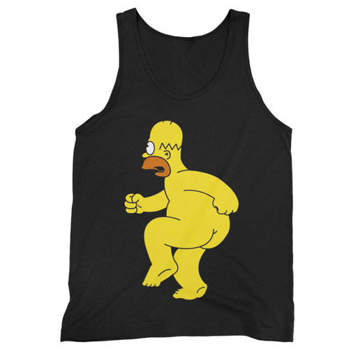 The Simpsons Happy And Shy Homer Tank Top