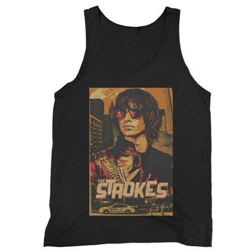 The Strokes Pop Rock Retro Vintage Indie Tank Top